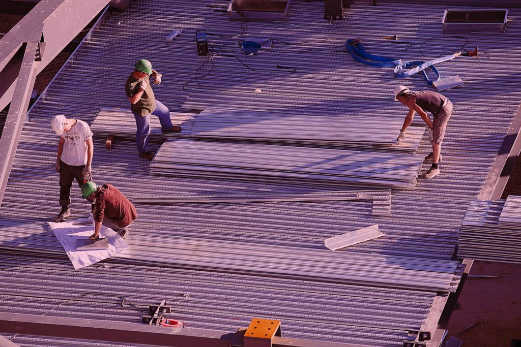 isolation toiture terrasse bac acier polystyrene expanse