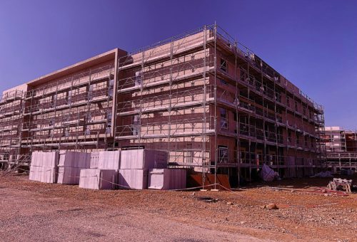 chantier du centre gérontologique du Roussillon, perpignan
