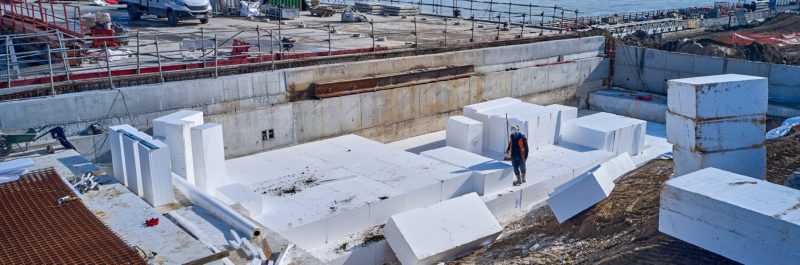 Chantier remblai Pont Simone Veil Bordeaux_5 chantier remblai allege polystyrene pont simone veil