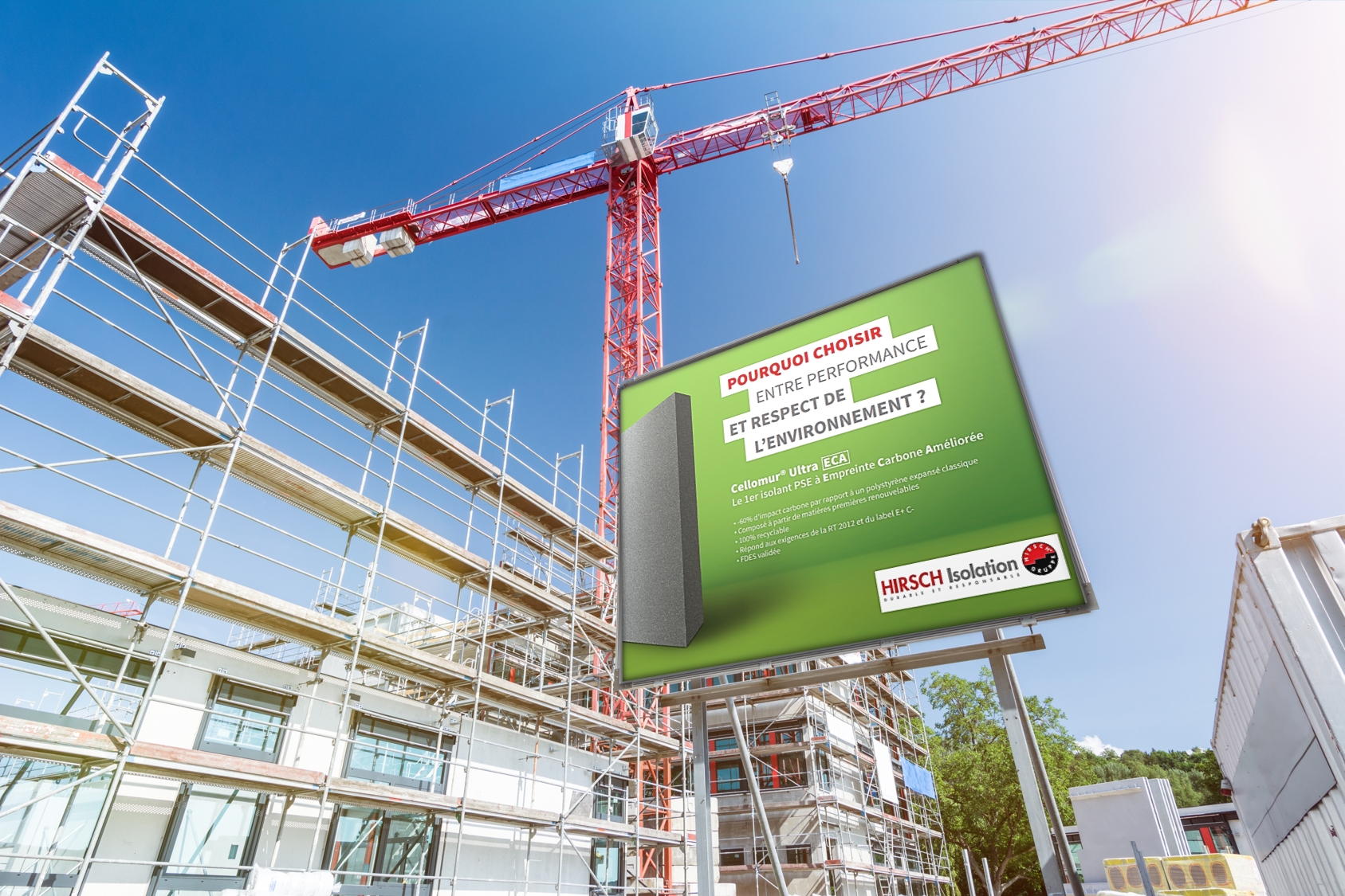 Faux panneau chantier ECA