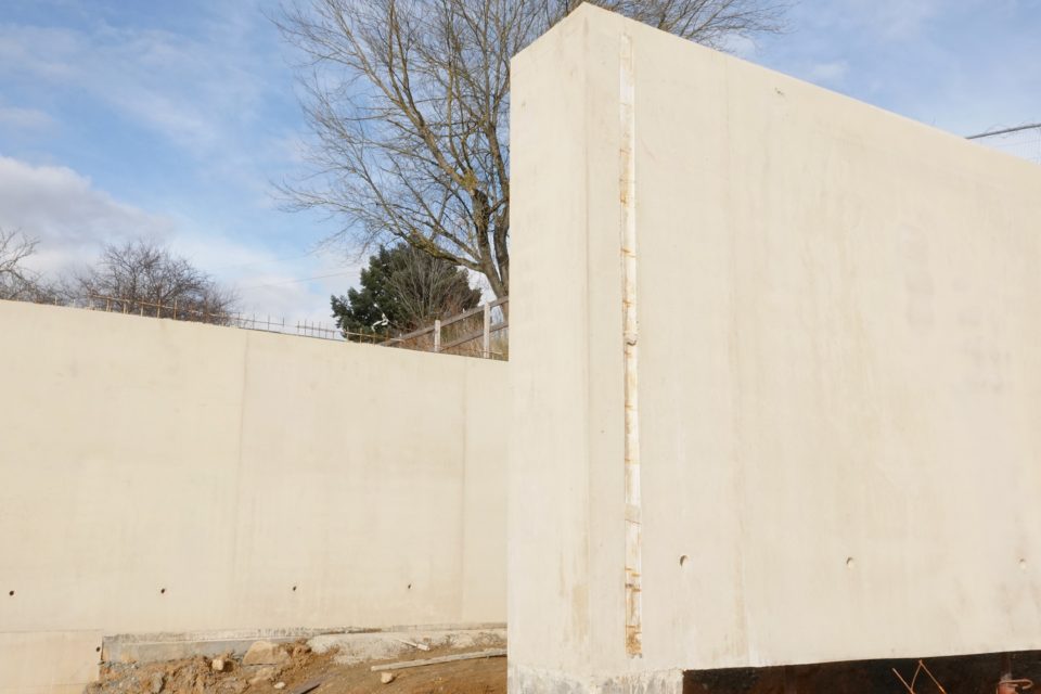 Pose Pose Stisolmur® Ultra BA RC120 dans le procédé GBE pour le chantier groupe scolaire des Noyeraies à Dardilly