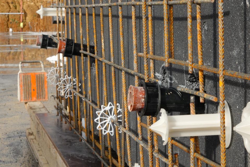 Pose Pose Stisolmur® Ultra BA RC120 dans le procédé GBE pour le chantier groupe scolaire des Noyeraies à Dardilly