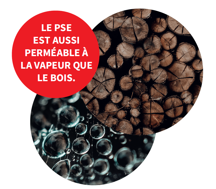 Visuel permeabilite vapeur eau pse bois resistance humidite permeabilite vapeur PSE polystyrene expanse