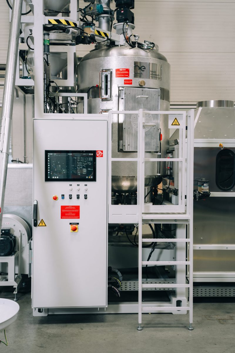 Hetech Small Sized Fluidized Bed Preexpander moule blocs polystyrene groupe hirsch PSE PPE