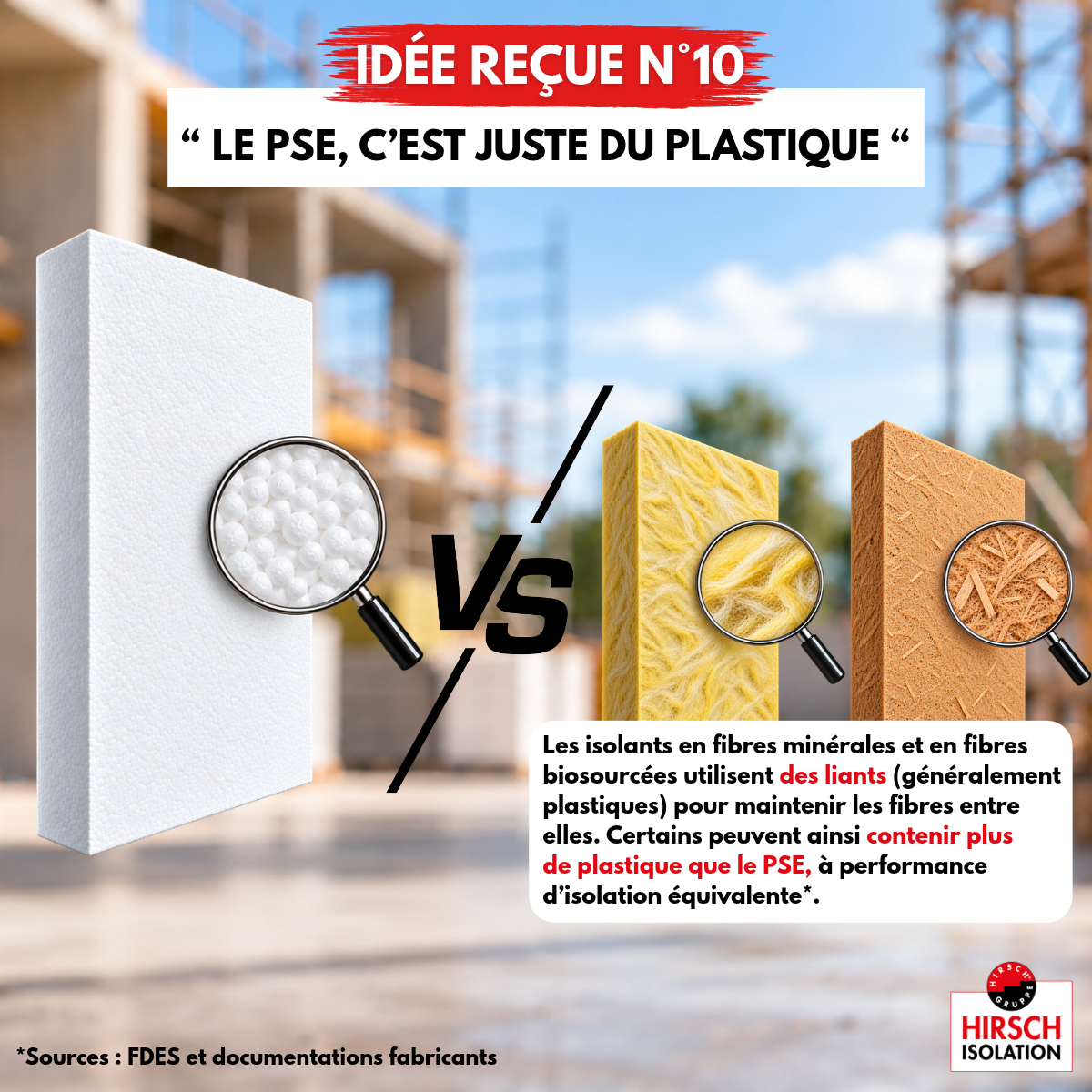 Idées reçues PSE 10 idee recue polystyrene expanse plastique